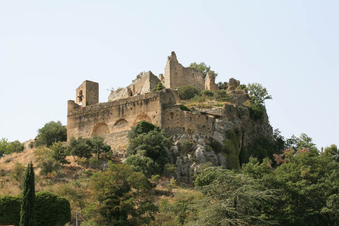 Ruines du Château d'Entrechaux